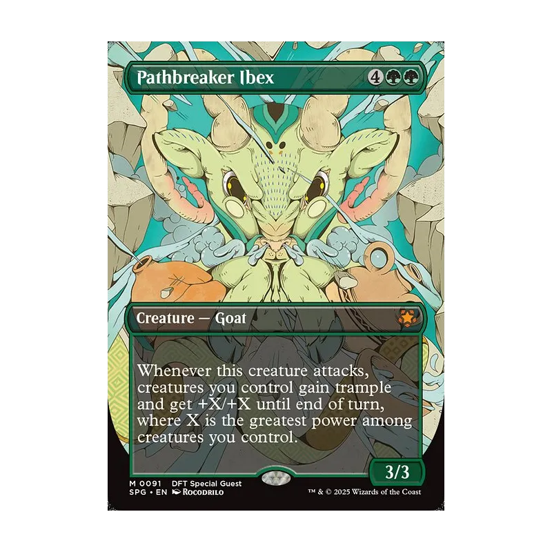 Pathbreaker Ibex (Borderless) - Special Guests (Near Mint)