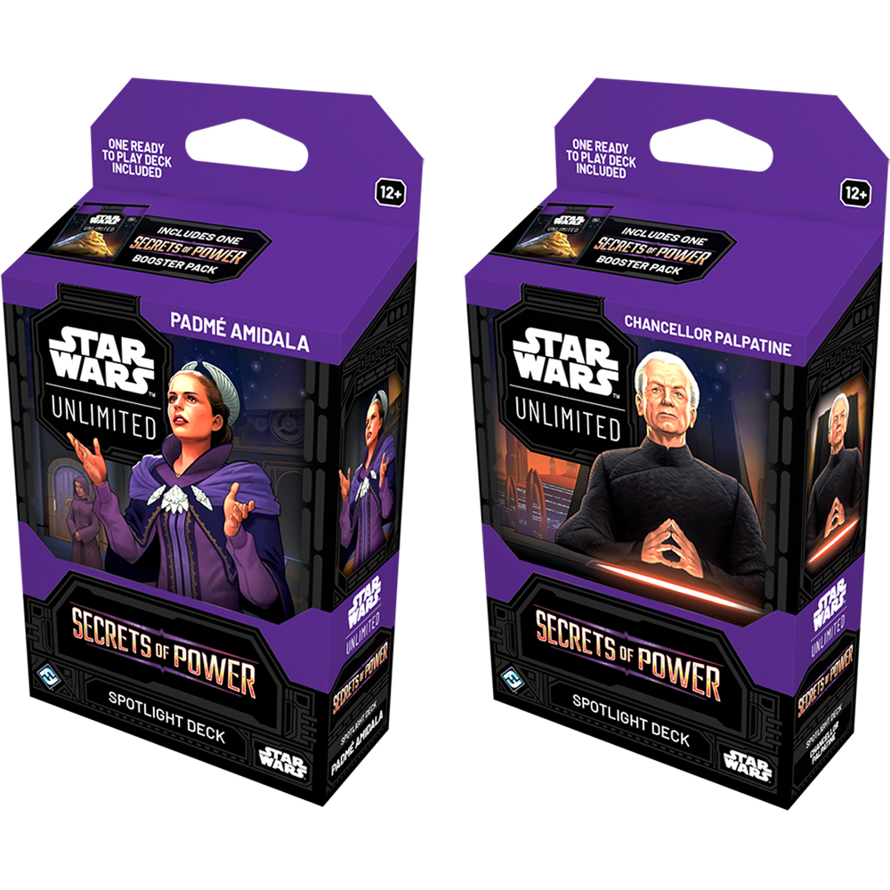 Star Wars Unlimited TCG: Secrets of Power - Spotlight Deck (Set of 2) (Preorder)