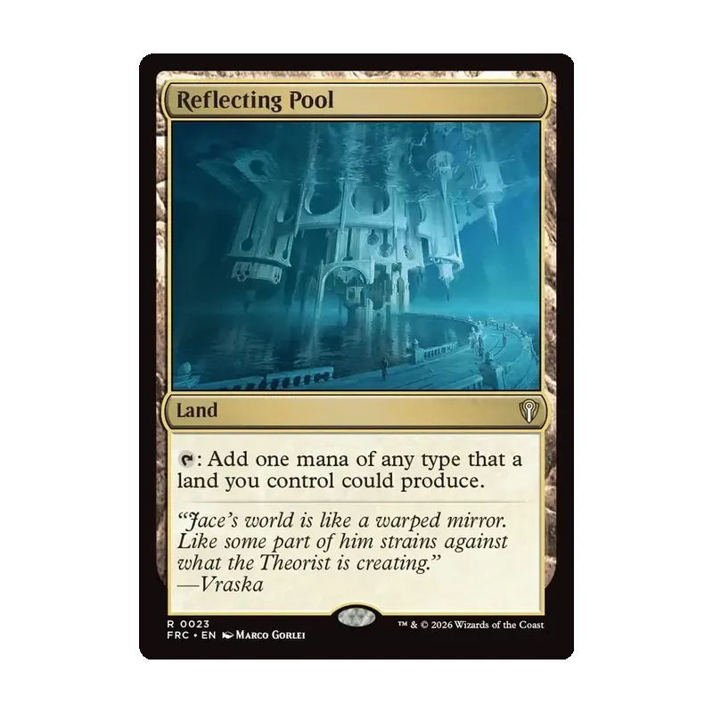 Reflecting Pool - Reality Fracture Commander (Near Mint)