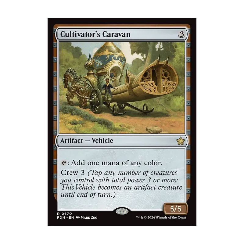 Cultivator's Caravan - Foundations (Near Mint)