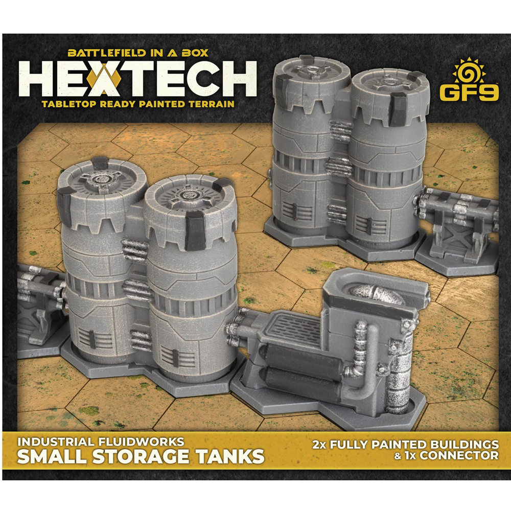 HexTech: Industrial Fluidworks - Small Storage Tanks (Preorder)