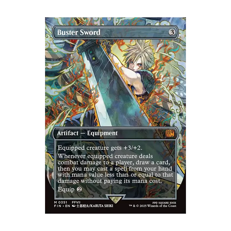 Buster Sword | Final Fantasy MTG