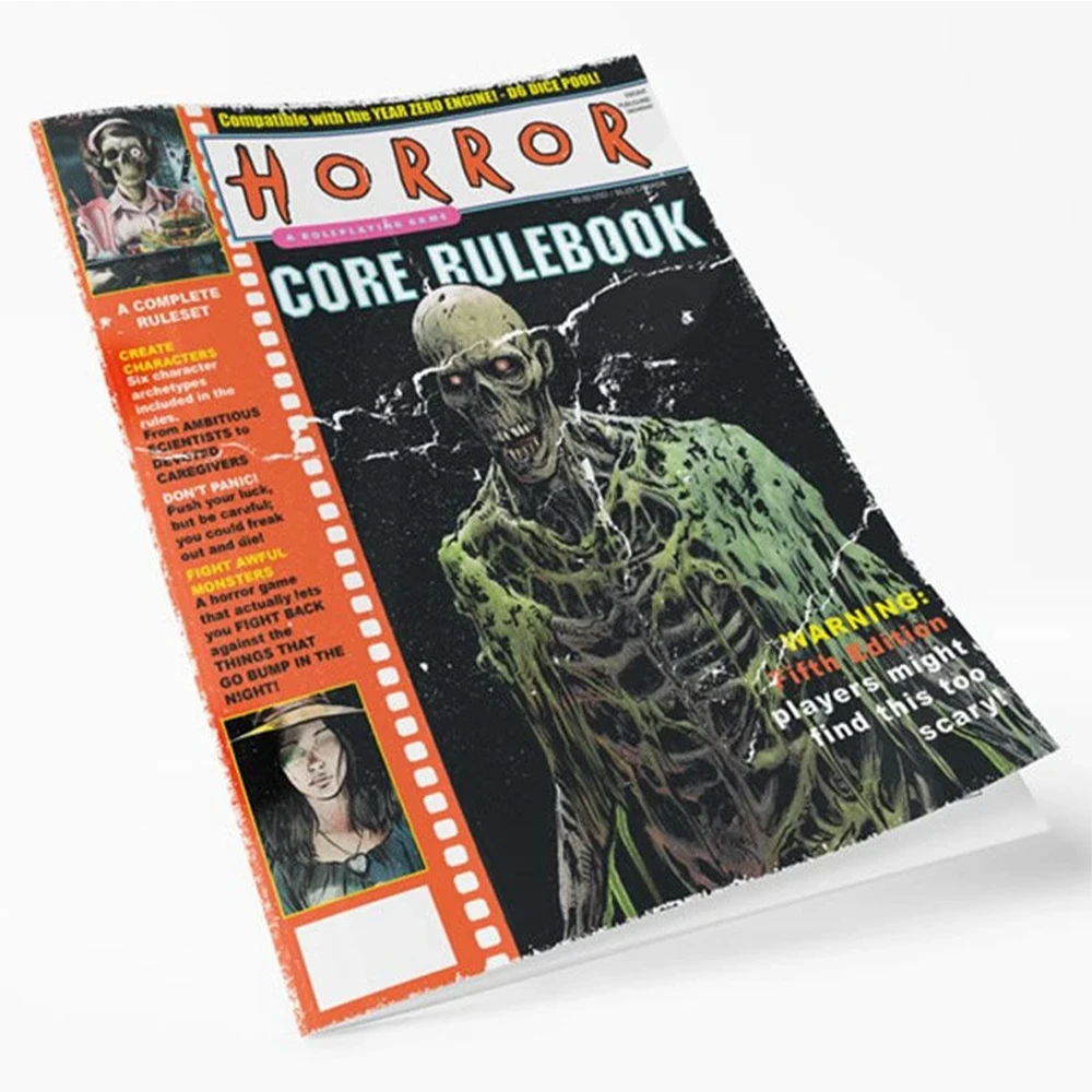 Future Horror Core Horror Core Rulebook: Can You See Them? Edition | RPGs