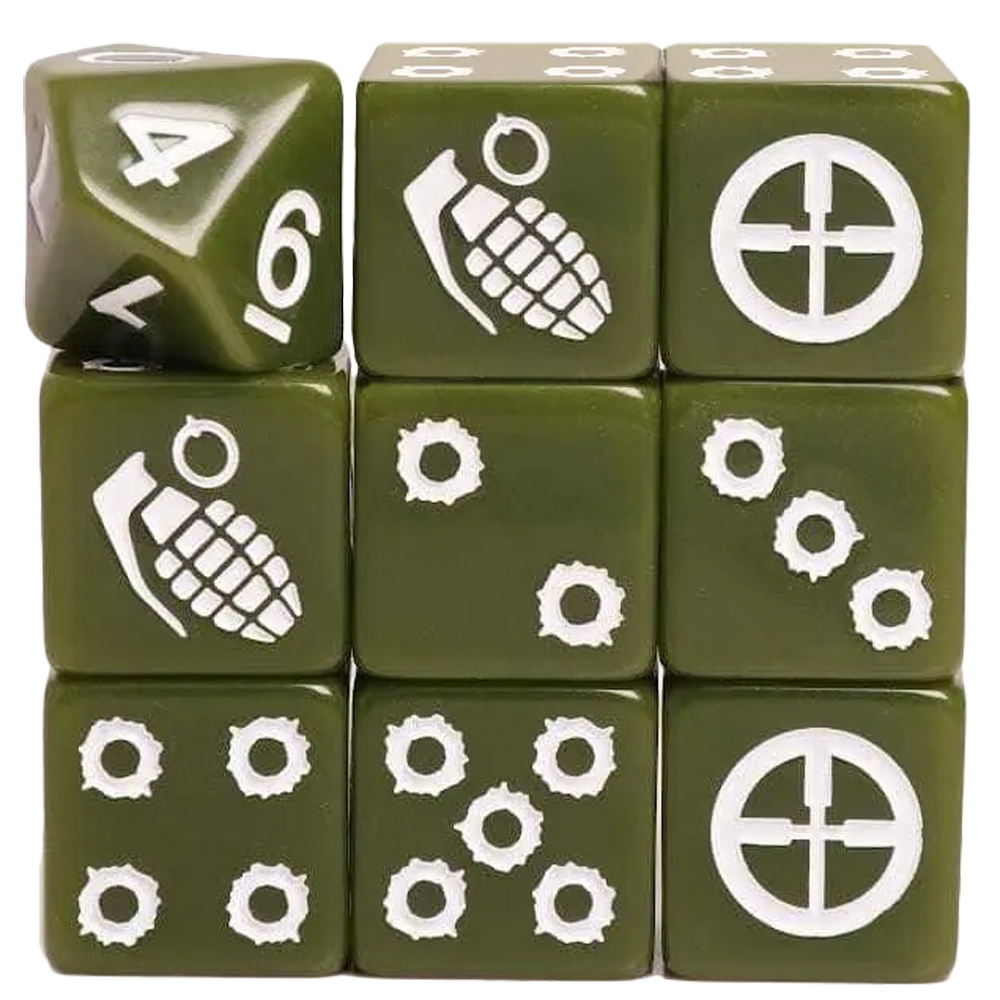 War Stories RPG: Dice Set (9) War Stories RPG: Dice Set (9)