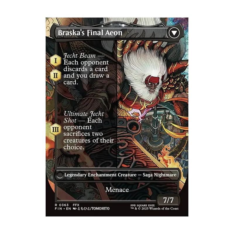 Jecht, Reluctant Guardian // Braska's Final Aeon (Borderless) - Final Fantasy (Near Mint)