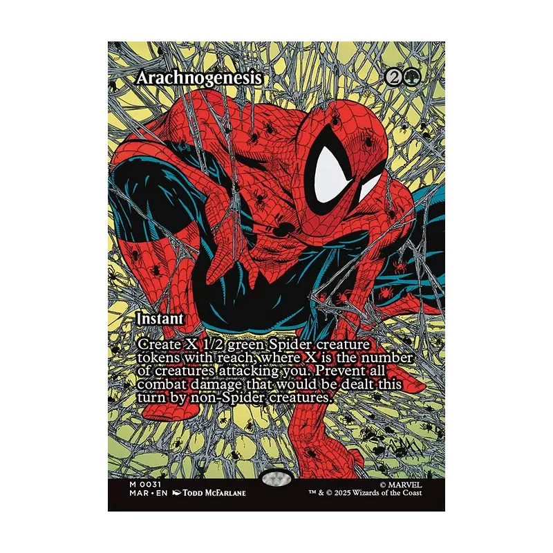 Arachnogenesis (Borderless) - Marvel Universe (Near Mint)