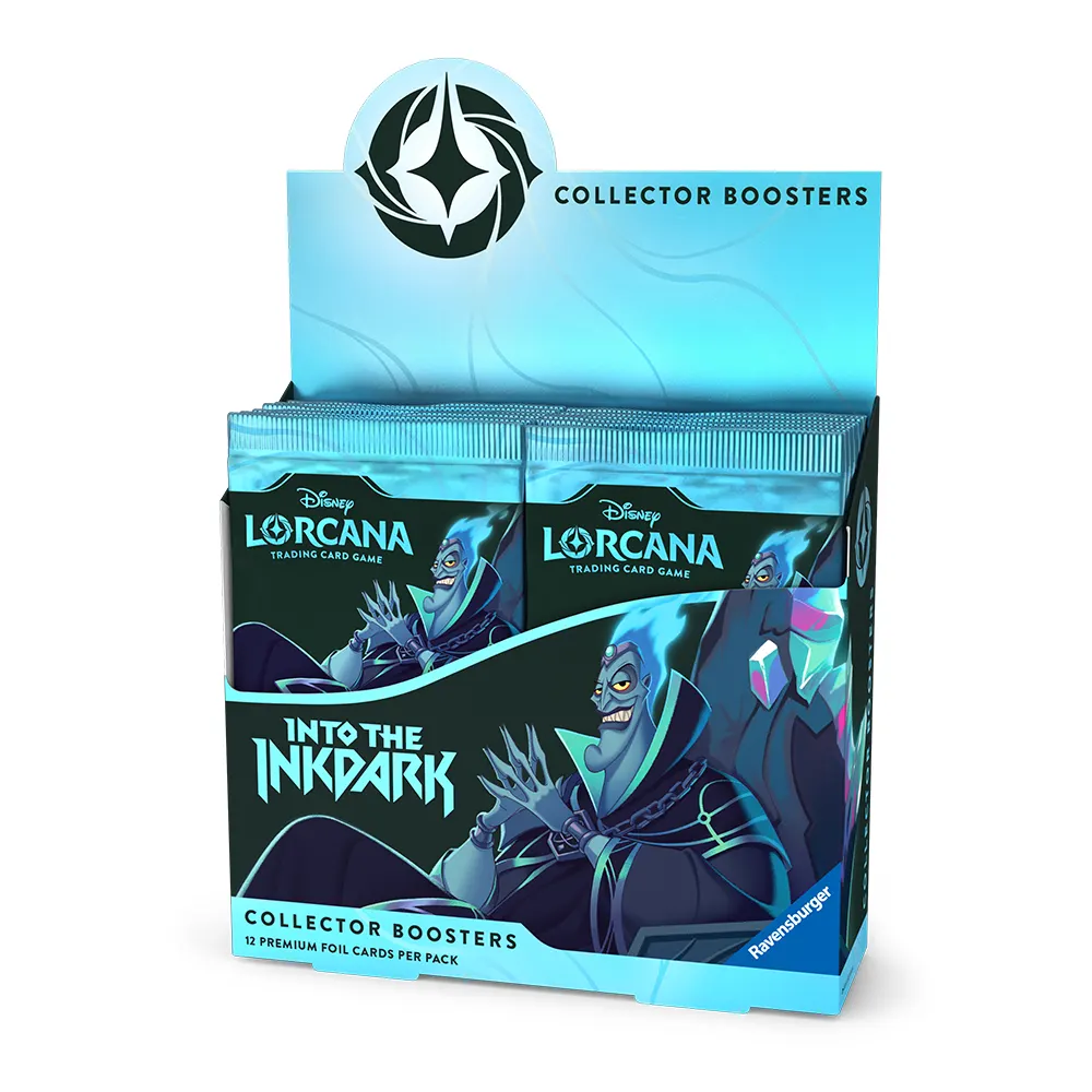 Lorcana TCG: Into the Inkdark - Collector Booster Box (12) (Preorder)