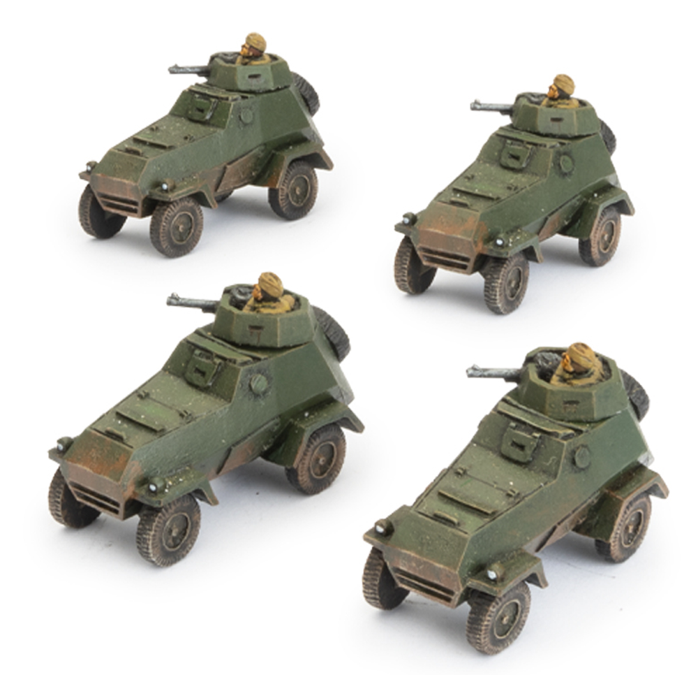 Flames of War WW2: Soviet - BA-64 Armoured Car Platoon