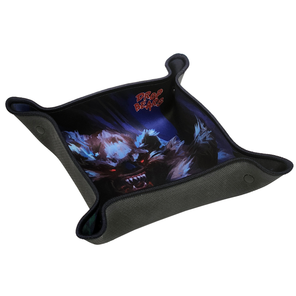 Drop Bears: Neoprene Dice Tray Drop Bears: Neoprene Dice Tray