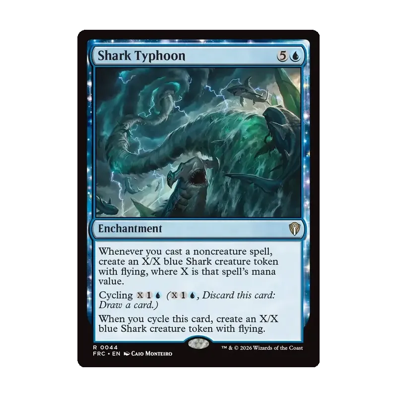 Shark Typhoon - Reality Fracture Commander (Near Mint)