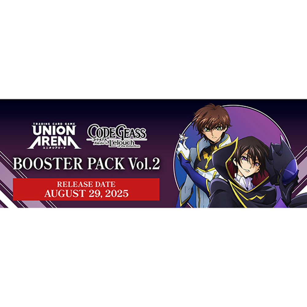 Union Arena TCG: CODE GEASS - Lelouch of the Rebellion Vol. 2 [UEX03BT] Booster Box (16) (New Arrival)