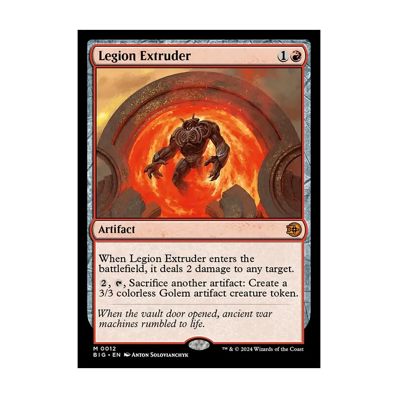 Legion Extruder - The Big Score (Near Mint)