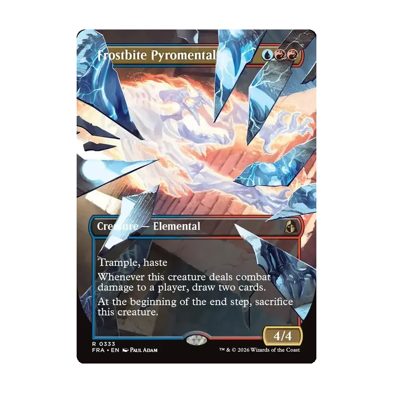 Frostbite Pyromental (Borderless) - Reality Fracture (Near Mint)