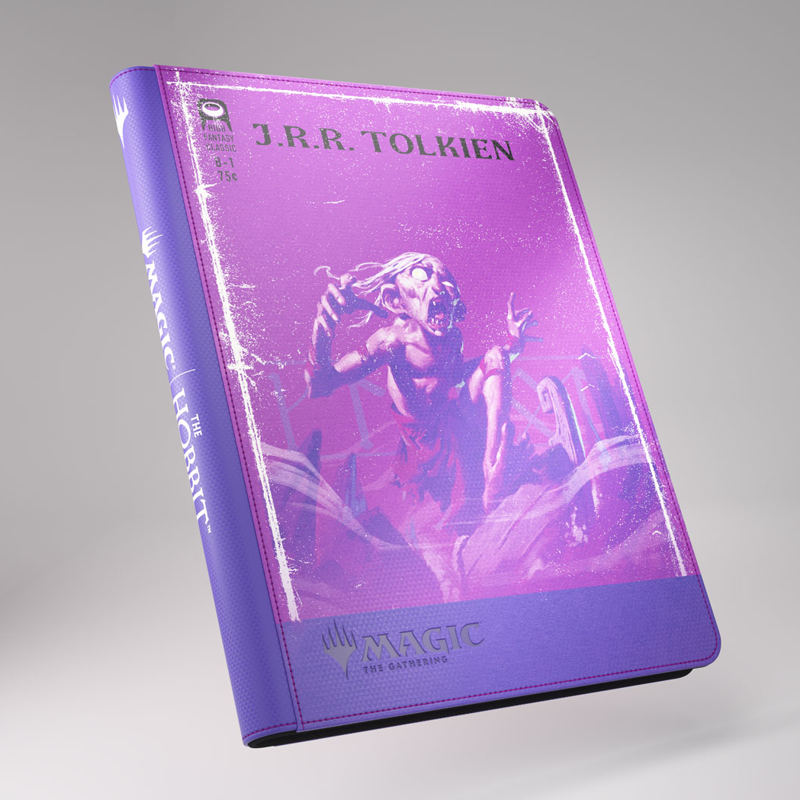 MTG 18-Pocket Zip-Up Album: The Hobbit - Gollum, Riddle Master / The Lonely Mountain (New Arrival)