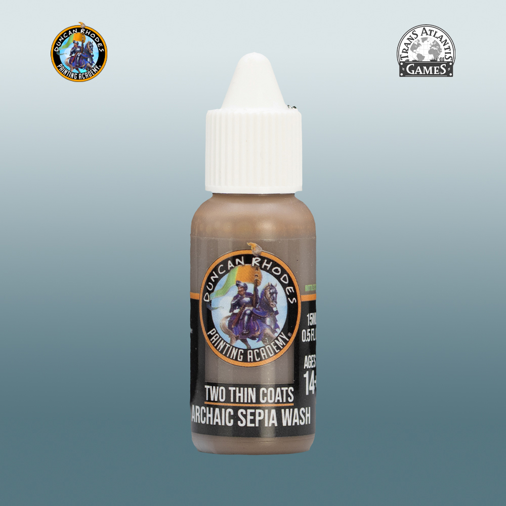 Two Thin Coats: Archaic Sepia Wash (15ml)