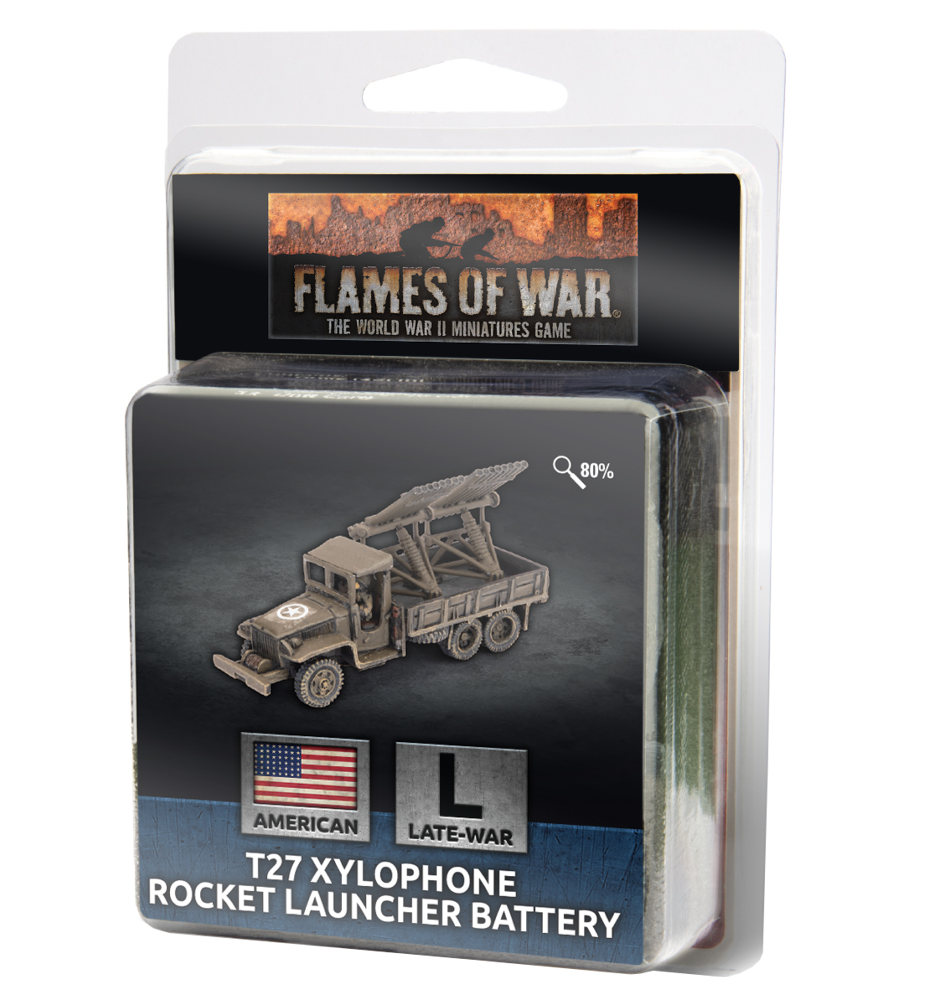 Flames of War WW2: T27 Xylophone Rocket Launcher Battery