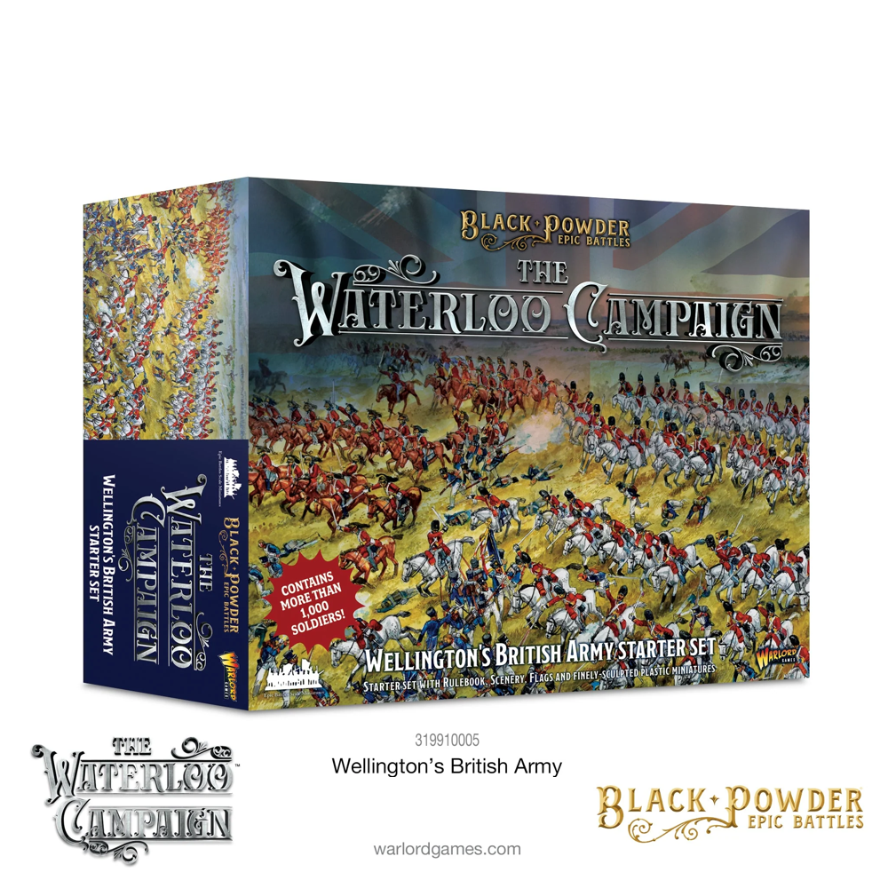 Black Powder Epic Battles: Waterloo - British Starter Set (Preorder)