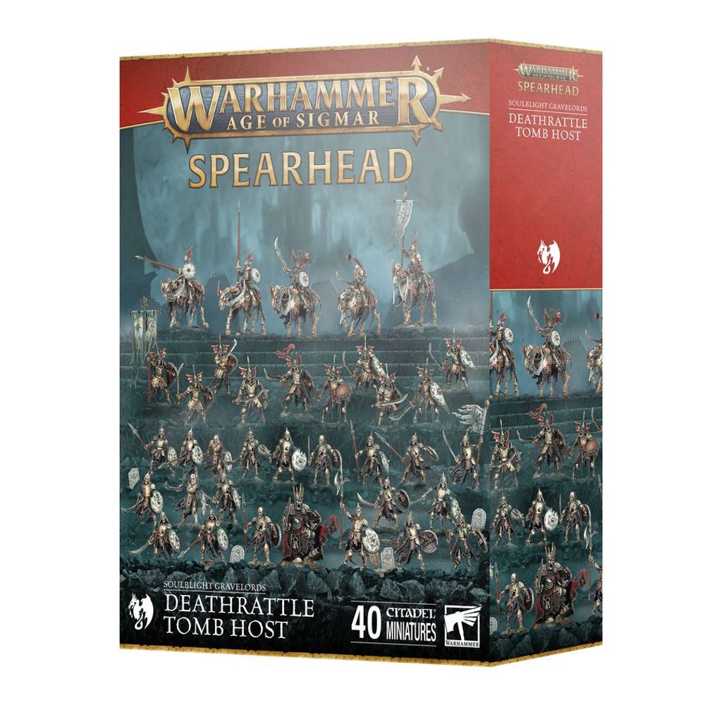 Age of Sigmar: Spearhead: Soulblight Gravelords - Deathrattle Tomb Host (New Arrival)