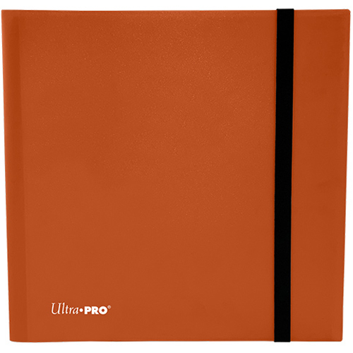 12-Pocket Eclipse Pro-Binder: Pumpkin Orange