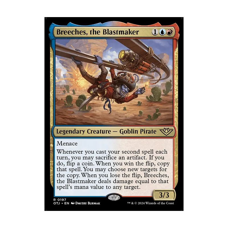 Breeches, the Blastmaker - Outlaws of Thunder Junction (Near Mint)