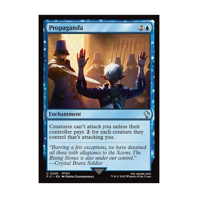propaganda mtg final fantasy [Modern Horizons 3 Commander] Propaganda