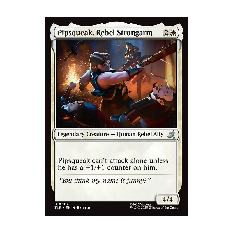 Pipsqueak, Rebel Strongarm - Avatar: The Last Airbender Eternal (Near Mint)