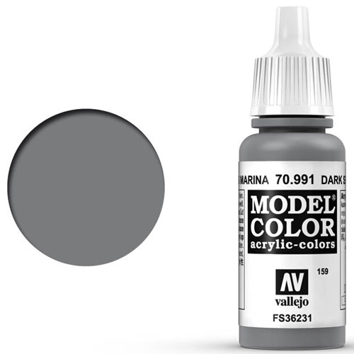 Vallejo Model Color Paint: Dark Sea Grey