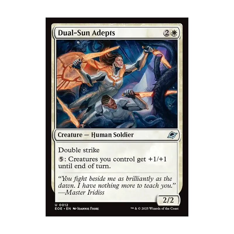 Dual-Sun Adepts - Edge of Eternities (Near Mint)