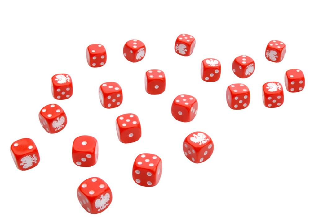 Flames of War WW2: Polish - Polish Dice (20) (Preorder)