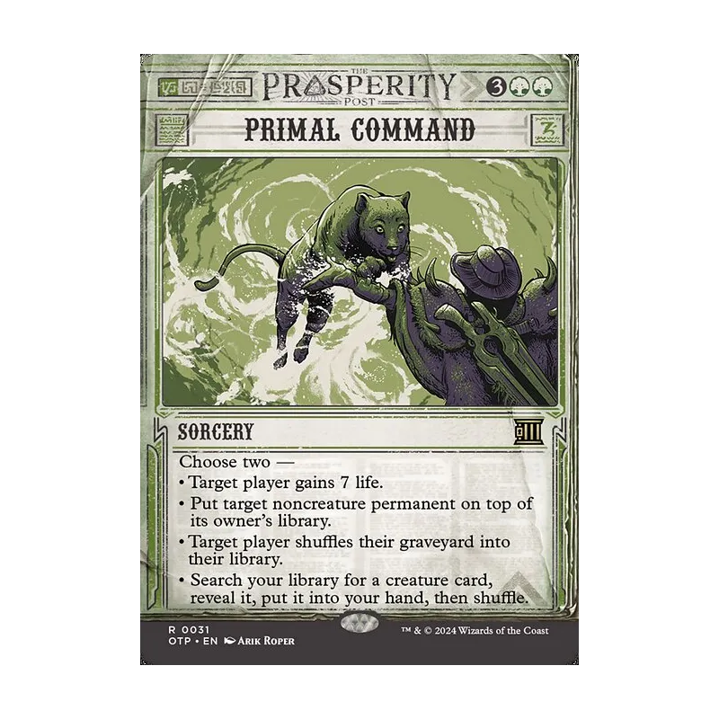 Primal Command - Breaking News (Near Mint)