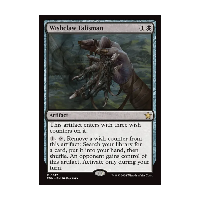 Wishclaw Talisman - Foundations (Near Mint)