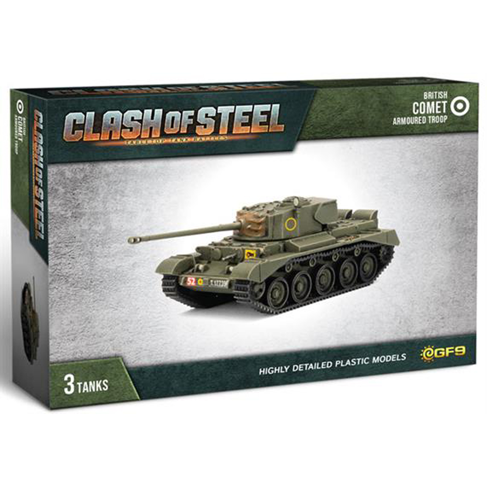 Clash of Steel: British - Comet Armoured Troop Clash of Steel: British - Comet Armoured Troop