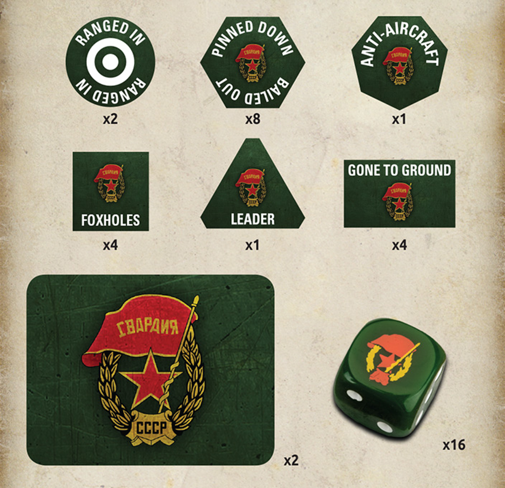 Flames of War WW2: Soviet - Guards Gaming Set