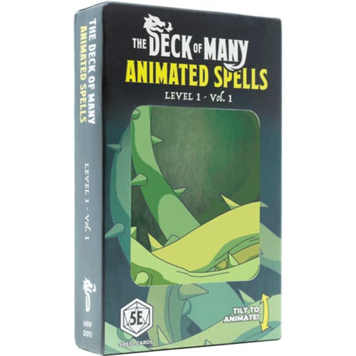 The Deck of Many Animated Spells: Level 1 Vol 1 (D&D 5E Compatible) The Deck of Many Animated Spells: Level 1 Vol 1 (D&D 5E Compatible)