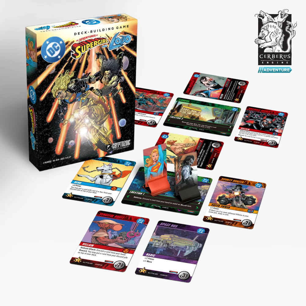 DC Comics Deck-Building Game: The Adventures of Supergirl & Lobo (Preorder)