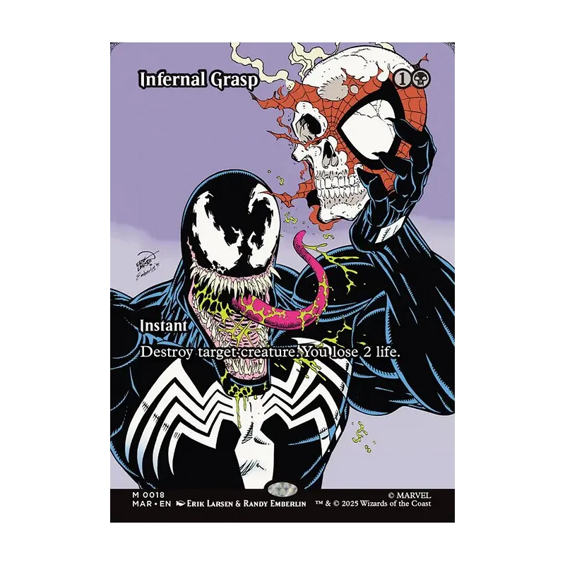 Infernal Grasp (Borderless) - Marvel Universe (Near Mint)