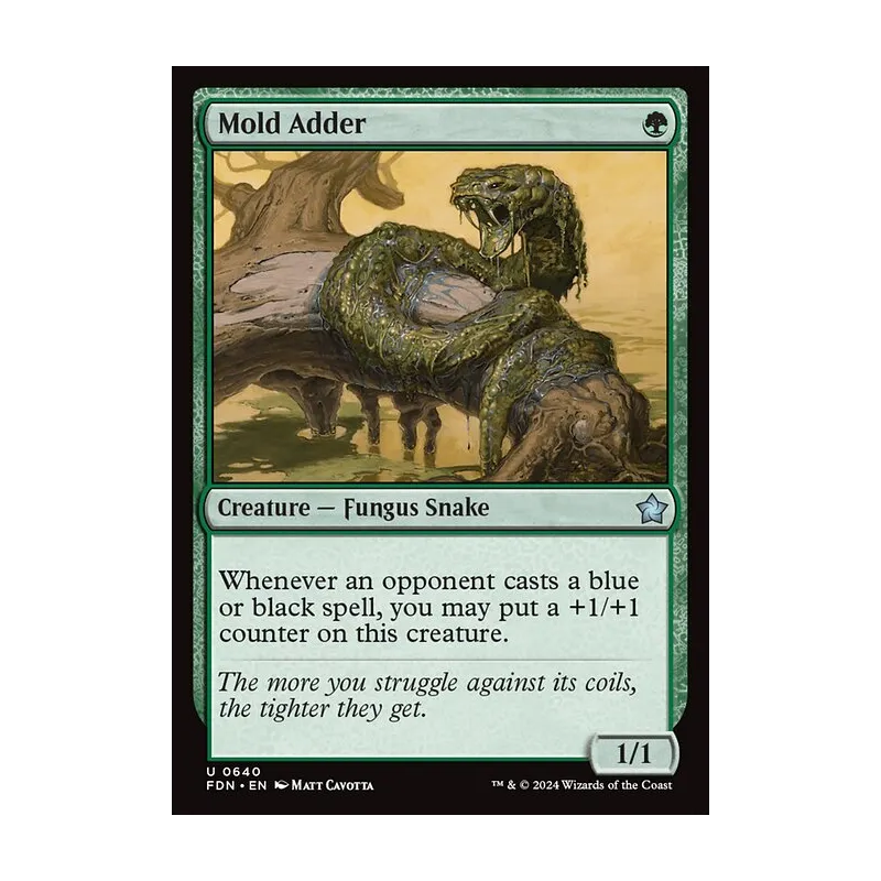 Mold Adder - Foundations (Near Mint)
