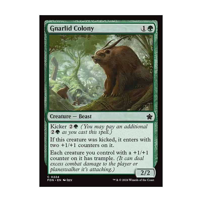 Gnarlid Colony - Foundations (Near Mint)