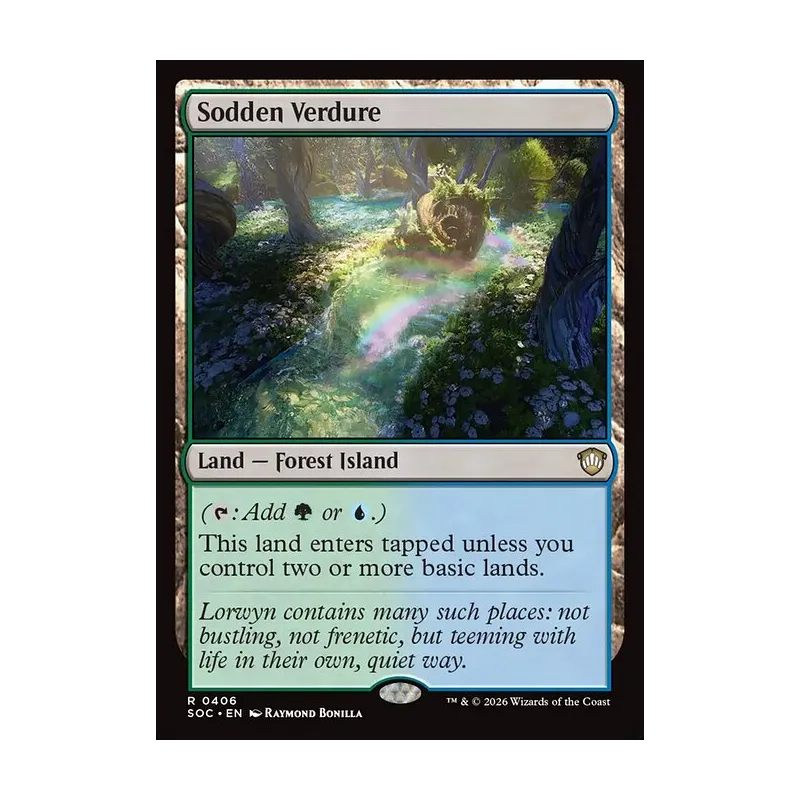 Sodden Verdure - Secrets of Strixhaven Commander (Near Mint)