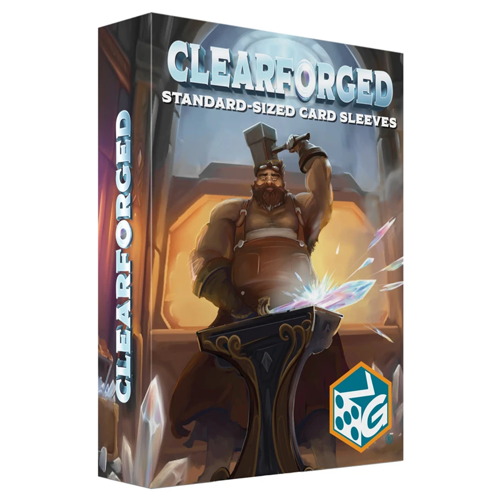 Clearforged Standard-Sized Card Sleeves: Clear (100) (Preorder)