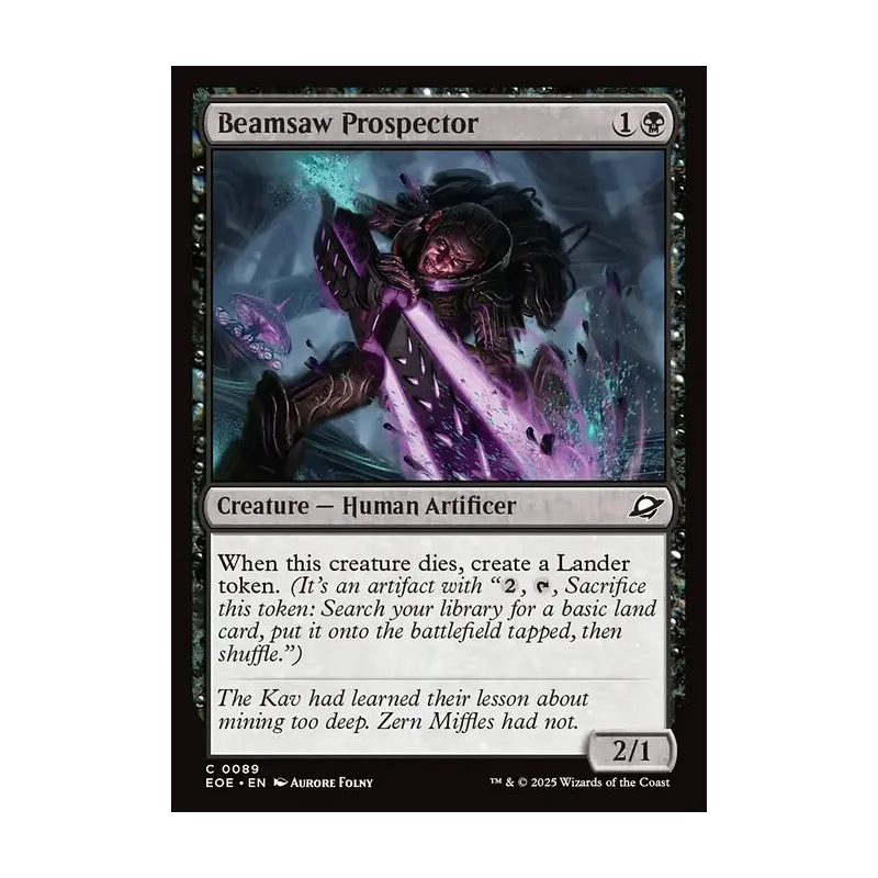 Beamsaw Prospector - Edge of Eternities (Near Mint)