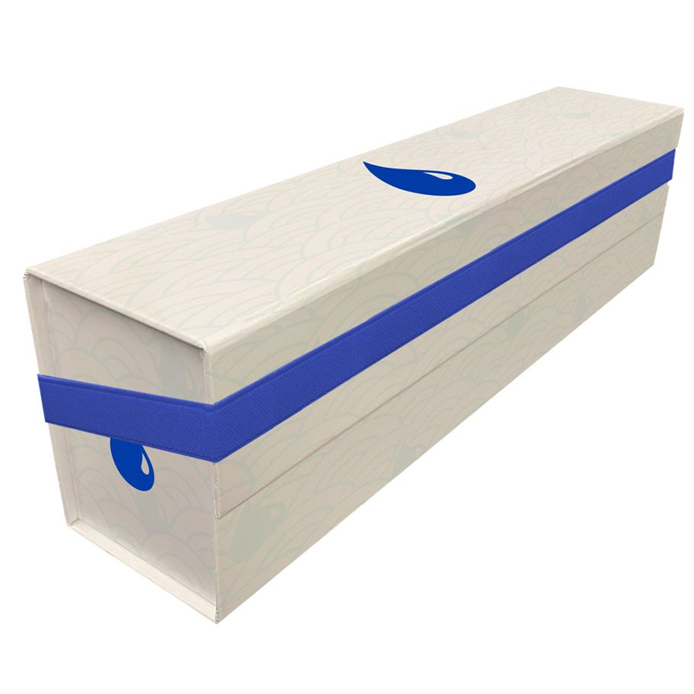 MtG 500+ Fold Flat Storage Box: Mana 8 - Island