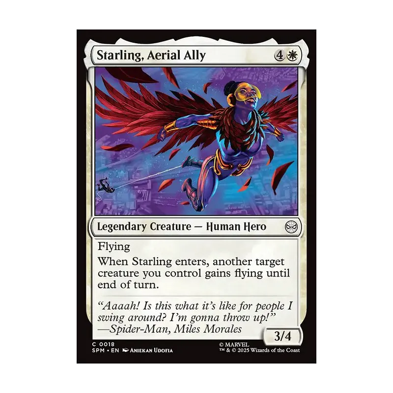 Starling, Aerial Ally - Marvel's Spider-Man (Near Mint)