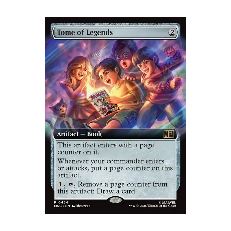 Tome of Legends (Extended Art) - Marvel Super Heroes Commander (Near Mint)
