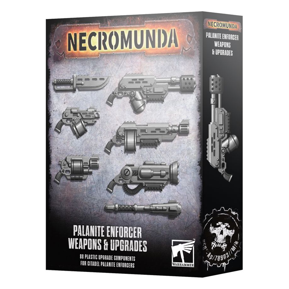 Necromunda: Palanite Enforcer Weapons and Upgrades (Preorder)