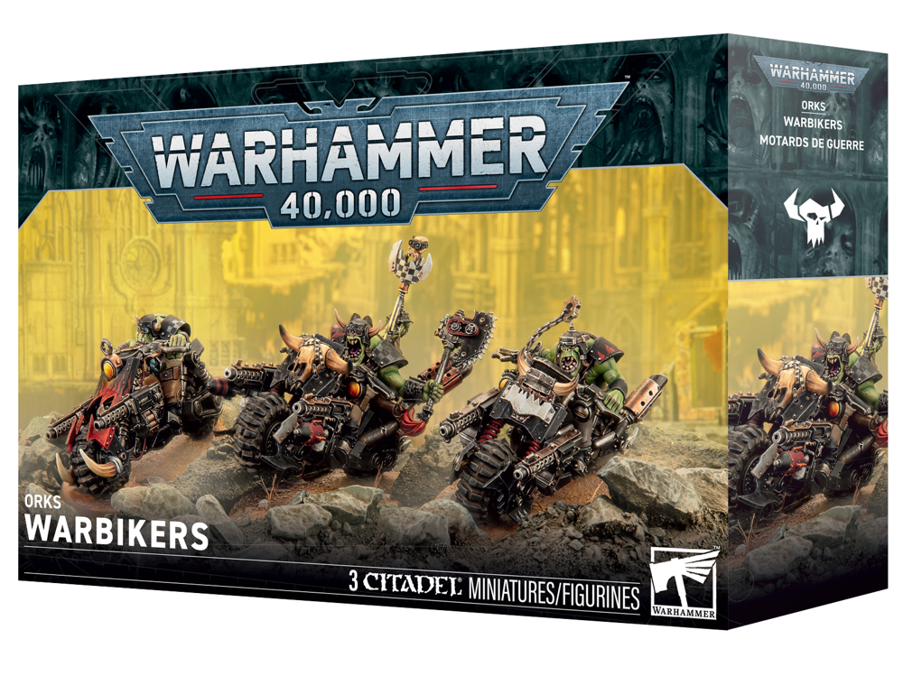 Warhammer 40K: Orks - Warbikers (New Arrival)