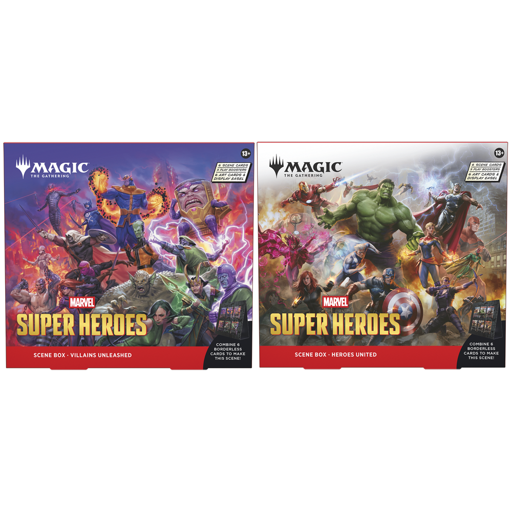 MTG: Marvel Super Heroes - Scene Box Set (2) (Preorder)