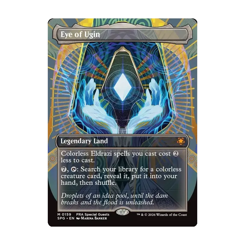 Eye of Ugin (Borderless) - Special Guests (Near Mint)