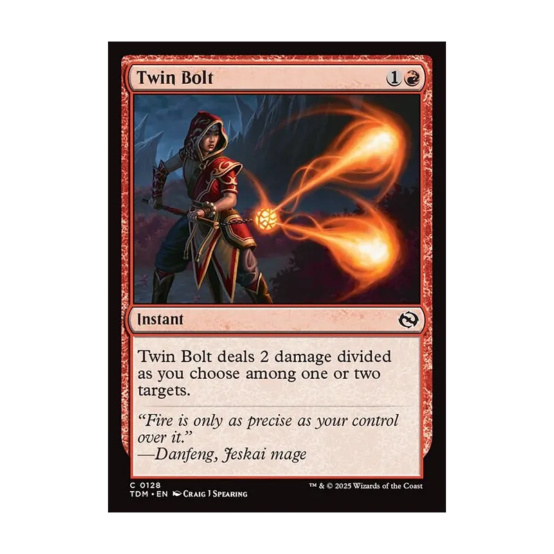 Twin Bolt - Tarkir: Dragonstorm (Near Mint)