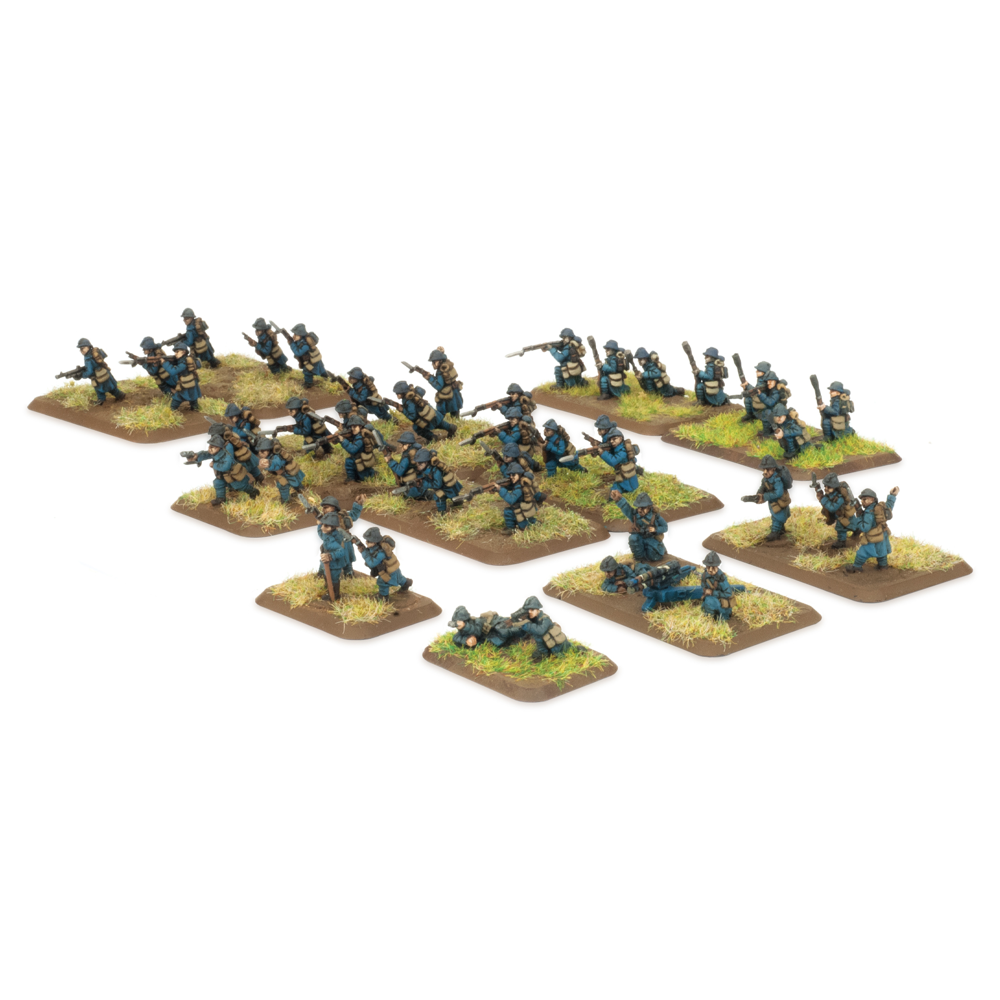 Flames of War Great War: French - Fusiliers Platoon